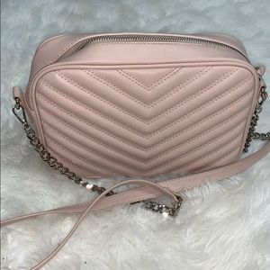 Express side bag blush pink